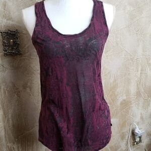 Rock & Republic Maroon Tank Top